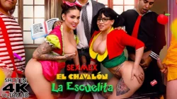 EL CHAVALON LA ESCUELITA . NICOLE ZURICH SARA BLONDE – SEXMEX